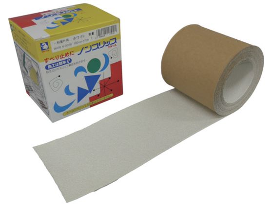 ノンスリップテープ 100×5m 白 ノリタケコーテッドアブレーシブ 3283895