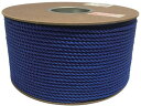 ポリエチレンロープドラム巻 5mm×200m ブルー ユタカメイク 7947861