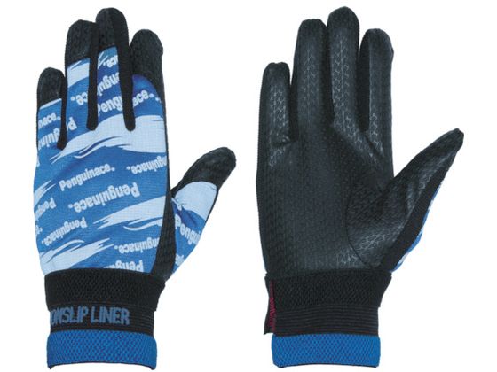 ノンスリップライトPパターン甲メリ M ブルー ペンギンエースジャパン 8553011