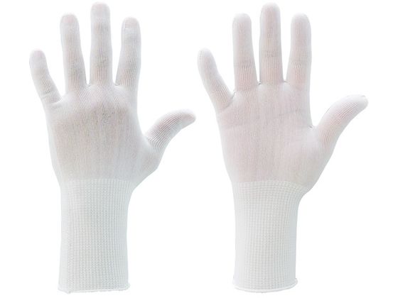 快適インナー手袋(ロング)／Lサイズ (10双入) マックス 8365437