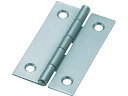 TRUSCO スチール製薄口普通蝶番 生地仕上 全長38.0mm 10個 トラスコ中山 2336006