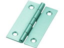 TRUSCO スチール製薄口普通蝶番 生地仕上 全長51.0mm 10個 トラスコ中山 2336014
