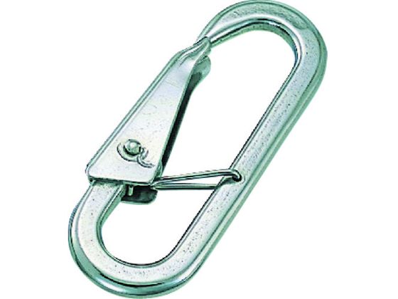 ステンレス スナップフックC型 長さ82mm 水本機械製作所 8490742