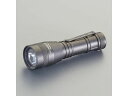 フラッシュライト LED 黒 単3×1本 エスコ EA758RS-51