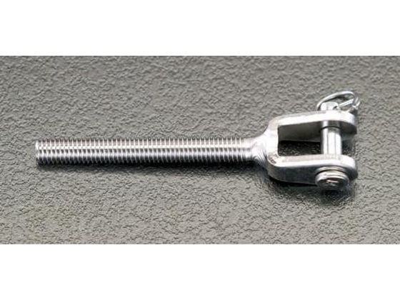 止め金具 左・雄ねじ ステンレス製 M8×57mm エスコ EA638RT-13
