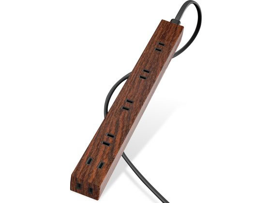 延長コード 電源タップ 6個口 3m スリム エレコム ECT-0203W