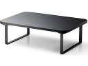 モニター台 パソコン台 木製 オフィス用品 エレコム PCA-DPSW3812BK