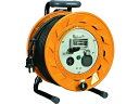 三相200V型ブレーカーリール 50mアース付 20A ハタヤリミテッド 1062328