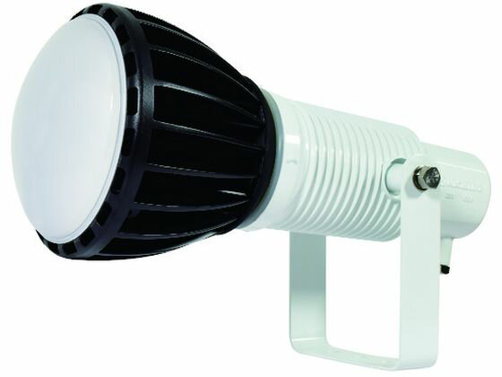 日動/エコビックLED投光器100W 常設用 ワイド アース付 電線2m 日動工業 1618917