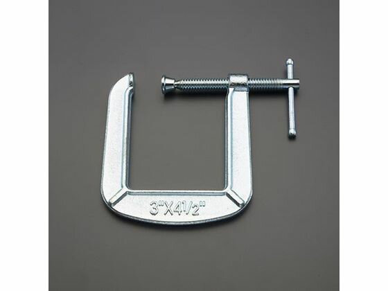 シャコ万力 ロングリーチ 0-70mm 114mm エスコ EA526SR-20