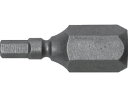 溝付超短六角レンチビット1本組 対辺2.5×19 兼古製作所 8285380