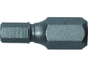 溝付超短六角レンチビット1本組 対辺2×19 兼古製作所 8036988