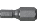 溝付超短六角レンチビット1本組 対辺4×19 兼古製作所 8285382