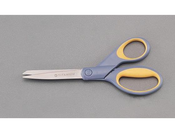 はさみ クラフト チタン合金製 200mm エスコ EA540LA-13