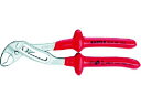 1000V絶縁ウォーターポンププライヤー アリゲーター 250mm KNIPEX 8356487