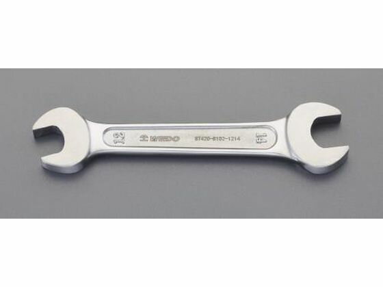 【重要：ご注文について】お客様のご都合による商品の交換・返品・数量変更は一切承っておりません。ご注文の際は慎重にお選びの上、ご注文願います。■ご注文の個数によっては、表示の出荷日目安よりも出荷まで日数を頂く場合がございます。納期については、事前にお問い合わせをお願い致します。また、当該商品は他店舗でも在庫を共有しておりますので、在庫更新のタイミングにより在庫切れの場合、やむを得ずキャンセルさせて頂く可能性があります。【送料について】『同梱区分C ： 988円（沖縄・離島 2420円）』※『異なる同梱区分の商品』を一緒にご注文頂いた場合は、同梱が出来ません。別配送となり追加送料がかかりますので、ご注文後に訂正の上、ご連絡させて頂きます。【ご注意】事前の配達日付は一切ご指定頂けません。配達日時につきましては、お手数ですが出荷完了時にご案内する荷物問い合わせ番号をもとに、お客様より配送業者へ直接御調整をお願い致します。メーカーによるリニューアルに伴い、パッケージ・内容等が予告なく変更される場合がございます。掲載写真等がリニューアル前のものであっても、リニューアル後の商品が届いた場合、ご返品や交換等は承ることが出来ません。置き配は破損・汚損・紛失・盗難などの恐れがあるため、原則としてお断りしております。置き配による破損・汚損・紛失・盗難については保証ができかねますので、あらかじめご承知おきください。両口スパナ ステンレス製 8×10mm エスコ EA615BS-4●材質：ステンレス（SUS420）●サイズ（mm）：8×10●全長（mm）：100※メーカーの都合により、パッケージ・仕様等は予告なく変更になる場合がございます。●広告文責：株式会社プロヴィジョン（tel:092-985-3973）