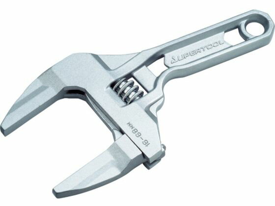たて型アルミモーターレンチ 口開き:16～68mm 全長:205mm スーパーツール 3635015