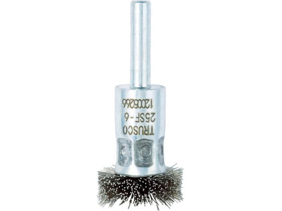 フラワー型 ステンレスブラシ 25パイ トラスコ中山 4152611