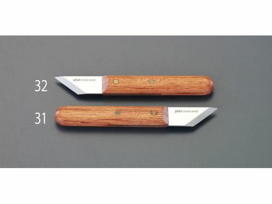 切出しナイフ 右利き用 150×19mm エスコ EA588GC-31