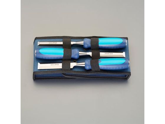 木工用のみ ソフトグリップ付 3本組 エスコ EA588JA-61