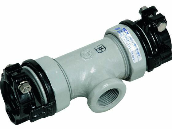 鋼管用継手 SKX枝部めねじ付チーズ 50×50A 川西水道機器 1786292