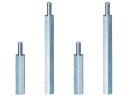 六角サポーター 三価クロメート M4×L60 10個入 トラスコ中山 ...(4)