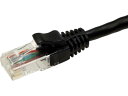 Cat5e UTPパッチコード20m 黒 コーニングインターナショナル 7993846
