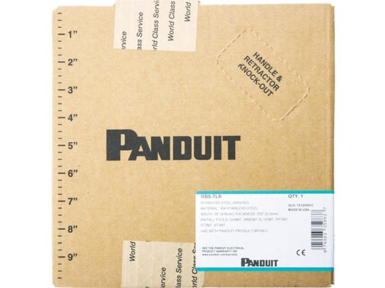 パンドウイット/MLTタイプ 長尺ステンレススチールバンド ヘビータイプ SUS3 パンドウイットコーポレーション 3546951