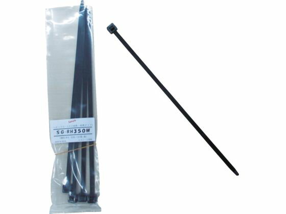 ヘビーリピートタイ (耐候・耐熱タイプ) 黒色 8.3×360mm エスジー工業 8558853