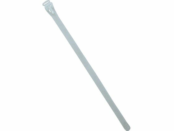 フックリピートタイ (標準タイプ) 乳白色 7.4×205mm エスジー工業 8558834