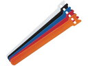 マジックバンド 超薄型 ストラップ 15cm アソート (5本入) トラスコ中山 8183720