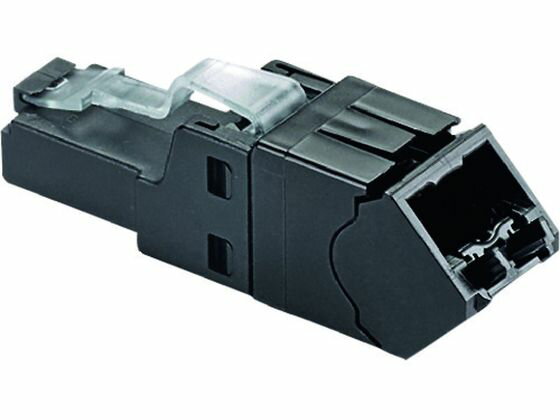 パンドウイット/LANコネクタ CAT6A 簡単成端モジュラープラグアングルタイ パンドウイットコーポレーション 1573942