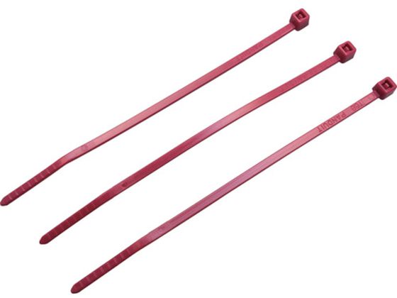 ナイロン結束バンド 赤 (100本入) パンドウイットコーポレーション 7315031