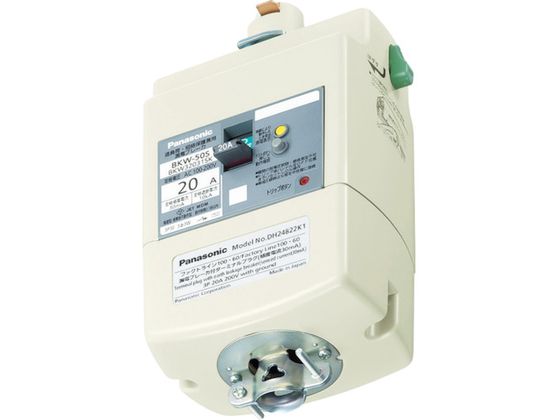 漏電ブレーカ付プラグ 3P20A30mA パナソニックライフソリューションズ 8185421