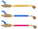 1/4 BV付ホース オス(BV付)×メス 黄 YELLOW JACKET 3339408