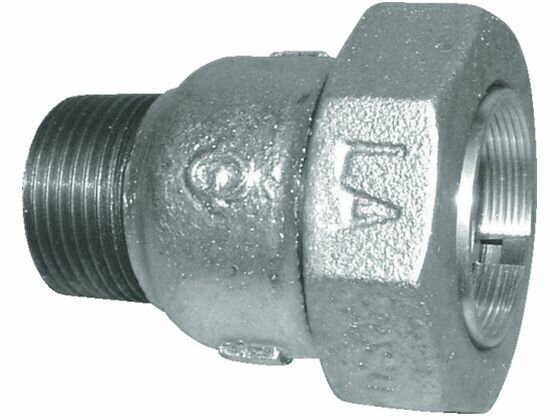 LAカップリングHI-LA型 オスアダプター 呼び径(A)25 リケン 2829223