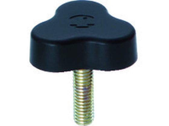 イーグルスターノブ 三平 M5×15 黒 (1個=1袋) 三星産業貿易 3632717