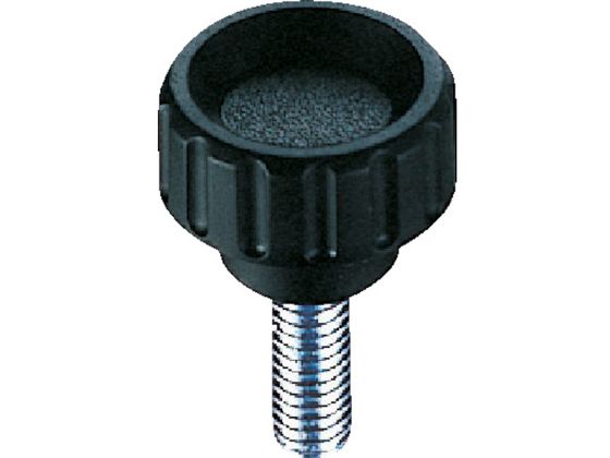 フルートノブ(オネジ・スチール製) 25×16 M8 イマオコーポレーション 1060252