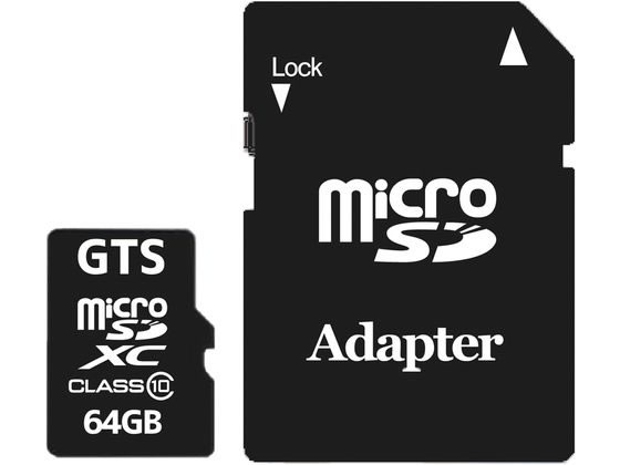GTS hCuR[_[ microSDXCJ[h 64GB GTS GTMS064DPSAD