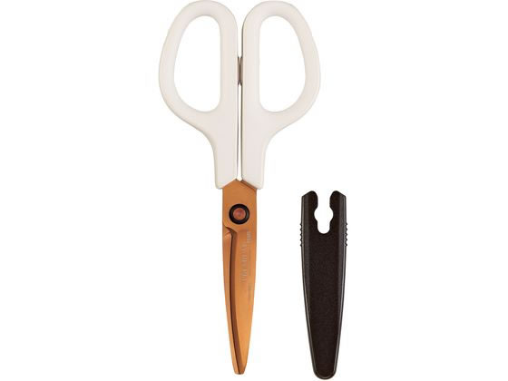 はさみ フィットカットカーブ プレミアムチタン アイボリー SC-175STN プラス 35-654SC-175STN