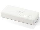 Giga対応8ポートスイッチングハブ エレコム EHC-G08PA3-W