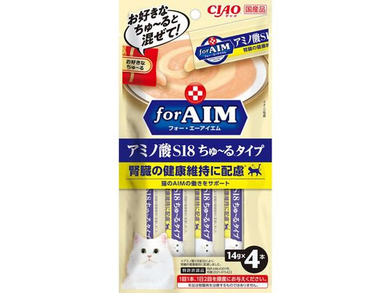 AIMアミノ酸S18ちゅーる 14g×4本 いな