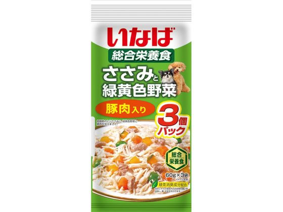 ささみと野菜 豚肉60g×