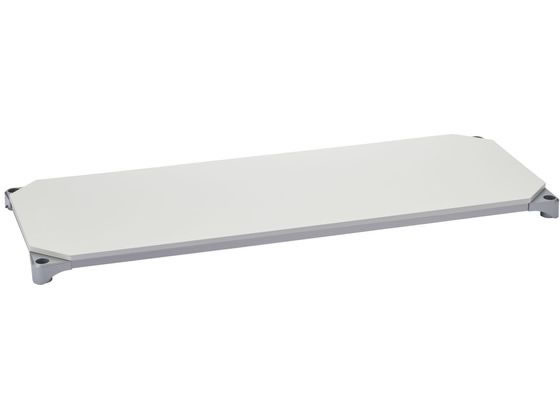 ベーシックシリーズ ウッドシェルフW750 ホワイトウッド シルバーフレーム エレクター B1830MWHS1