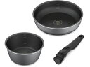 ダイヤモンドコートパン ディプラスIH・ガス用3点スレートグレー アイリスオーヤマ DCI-S3S