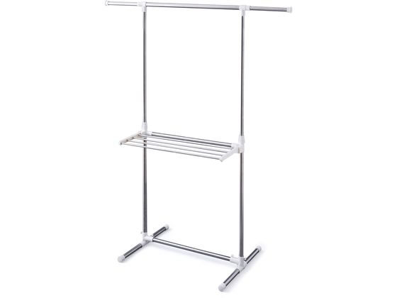 簡単組立ステンレス室内物干し アイリスオーヤマ H-78SHN