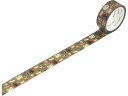 キラキラマスキングテープ Cafe sweets 15mm×5m ワールドクラフト KRMT15-082