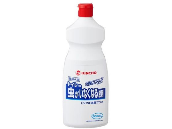 トイレの虫がいなくなる液剤 トリプル消臭プラス 500mL 金鳥