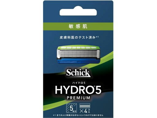 ハイドロ5 プレミアム 敏感肌 替刃 4個 シック ハイドロ5 プレミアム 敏感肌 替刃 4個 シック