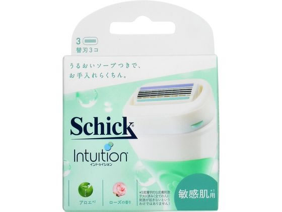 イントゥイション 敏感肌用 替刃 3個 シック
